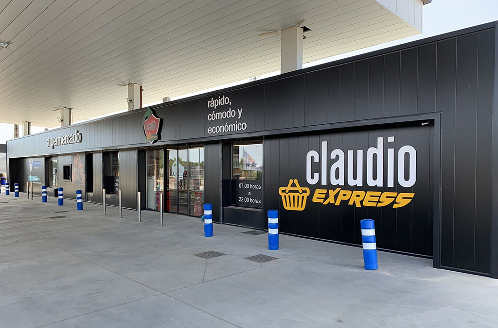 Donde están los Claudio Express en A Coruña